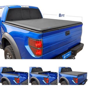 lot 51502 image: Tyger Auto T1 Roll Up Truck Tonneau Cover TG-BC1F9031 Works with 2015-2019 Ford F-150 Styleside 8 Bed