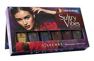 lot 51533 image: LECHAT 6 Piece Dare To Wear Sultry Vibes Nail Lacquer Mini Set