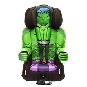 lot 51620 image: KidsEmbrace Combination Booster Car Seat, Marvel Avengers Incredible Hulk