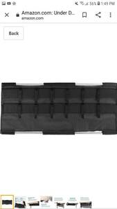 lot 51638 image: Standdesk Cord Taco Under Desk Super Organized Mesh Cable Raceway Wstraps