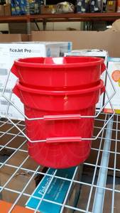 lot 51656 image: Red Cleaning Buckets