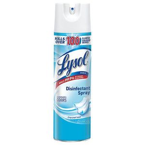 lot 51674 image: Lysol Disinfectant Crisp Linen Spray - 19 oz