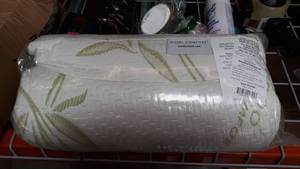 lot 51675 image: Bamboo Sleep Premium Bamboo Memory Foam Pillow Ultra Cool
