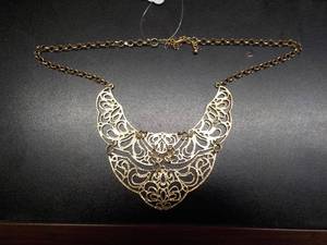 lot 6203 image: Btime Golden Angel Wings Necklet Neckace