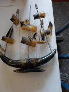 lot 6219 image: Horn boat