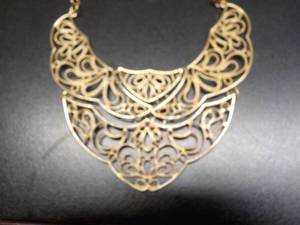 lot 6224 image: Btime Golden Angel Wings Necklet Neckace