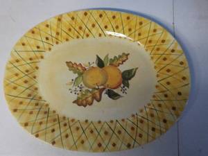 lot 6254 image: huge Zrike platter 18 12 long x 14 12 wide