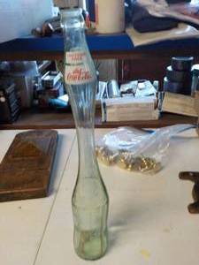 lot 6255 image: stretched out diet coke bottel 16 tall