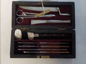 lot 6260 image: vintage dental surgical kit