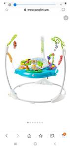lot 1386 image: Fisher-price Color Climbers Jumperoo