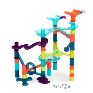lot 1404 image: B. toys Marble Run Playset - Marble-Palooza