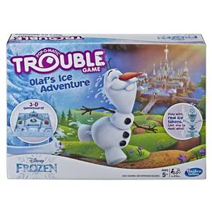 lot 1408 image: Trouble Disney Frozen Olafs Ice Adventure Game for Kids Ages 5 and Up