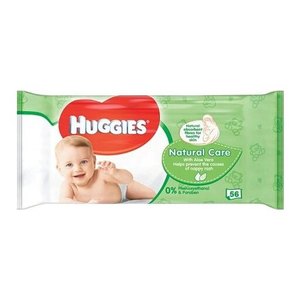 lot 1416 image: HUGGIES Baby Wipes SOFT Pack Natural Care Original - 56 Count
