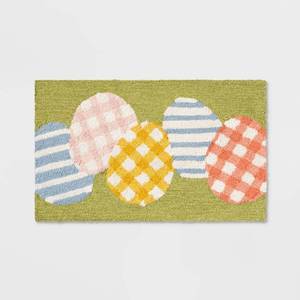 lot 1463 image: 18x30 Egg Rug Green - Threshold