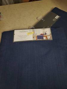 lot 1489 image: 108x14 Table Runner - Threshold Navy -