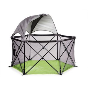 lot 1501 image: POP Pop N Play Ultimate Playard (48) with Canopy