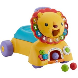 lot 1506 image: Fisher-Price 3-in-1 Sit, Stride & Ride Interactive Lion