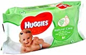lot 1545 image: HUGGIES Baby Wipes SOFT Pack Natural Care Original - 56 Count