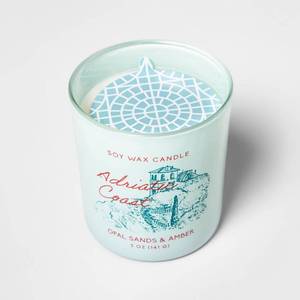 lot 1598 image: 5oz Glass Jar Candle Adriatic Coast - Opalhouse