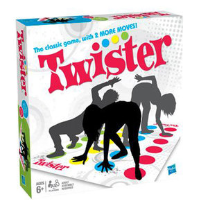 lot 1645 image: Classic Twister Party Game for Ages 6 and up, For 2 or more players