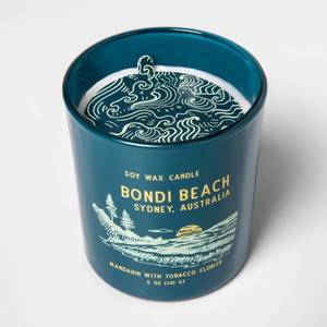lot 1690 image: 5oz Glass Jar Candle Bondi Beach - Opalhouse