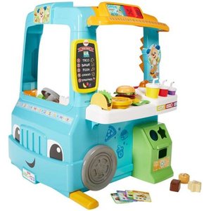 lot 1696 image: Fisher-Price Laugh and Learn Servin Up Fun Food Truck