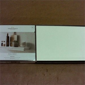 lot 1715 image: Wall Shelf Threshold Classic Wall Shelf - White 24