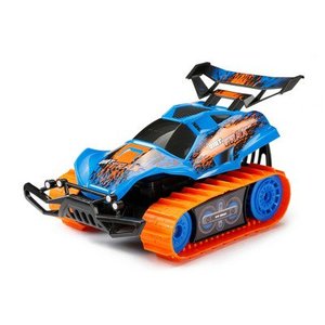 lot 1718 image: New Bright 118 RC Dirt Trax- Blue