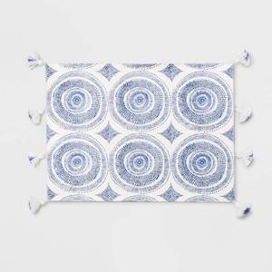 lot 1736 image: 19x14 Placemat Blue - Opalhouse