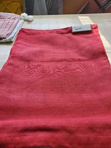 lot 1738 image: Set of 4 Solid Placemat - Red - Threshold