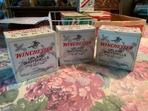 lot 169 image: 3PC Winchester 12G Shotgun Shell Boxes FULL