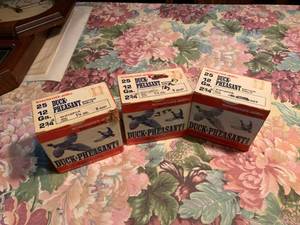 lot 174 image: 3PC 12G Winchester Shotgun Shell Boxes FULL