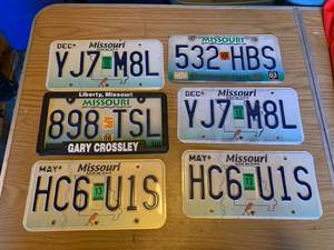 lot 195 image: License Plate Lot