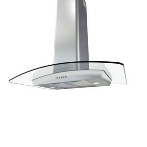 lot 4187 image: 36 Brisas Chimney Island Hood with 600 CFM Blower 3 Speed Levels