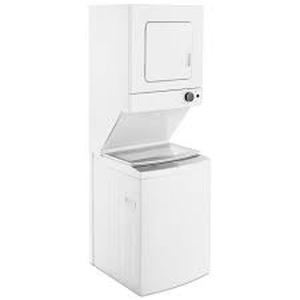 lot 4157 image: Whirlpool Stacked Washer and Electric Dryer