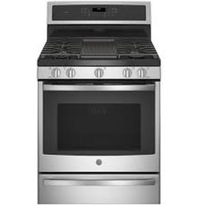 lot 4158 image: GE Gas RangeStoveOven P2B940SEJ1SS