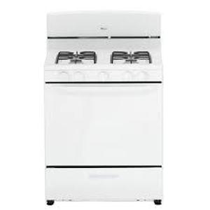 lot 4159 image: Amana AGR4230BAW1 gas freestanding range