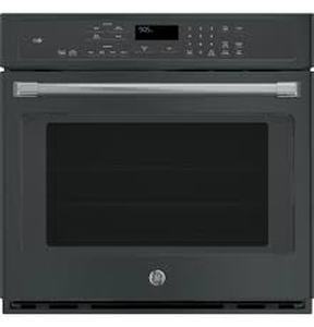 lot 4169 image: GE Caf� Series 30 Built-In Single Convection Wall Oven. CT9050EK5DS
