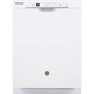 lot 4174 image: GE 24 Front Control Tall Tub Built-In Dishwasher White