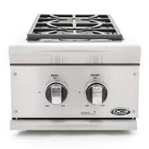 lot 4176 image: DCS Double Side Burner BGC132BI