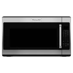 lot 4186 image: KitchenAid 2.0 cu. ft. Over the Range Microwave in Stainless
