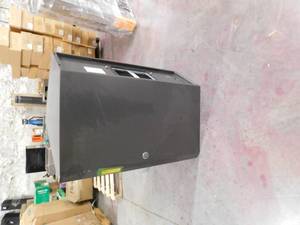 lot 4191 image: Ge Profile Designer Hood Stainless Steel