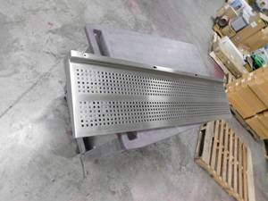 lot 4193 image: Stainless Steel Wall Shelf Size Pictured