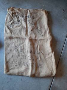 lot 1533 image: Burlap Sack