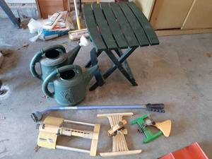 lot 1545 image: Sprinklers, Water Wand and Table