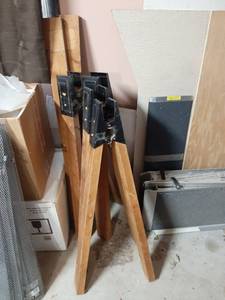 lot 1568 image: Pair of Sawhorses