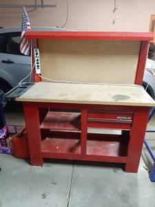 lot 1571 image: Waterloo Workbench with Light