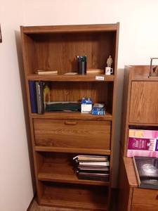 lot 1682 image: Bookshelf - No Contents