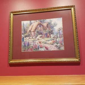 lot 1699 image: Picture in frame