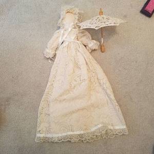 lot 1741 image: doll with umbrella